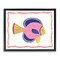 Stupell Industries Pink Fish Illustration Floating Frame By Lisa Nohren